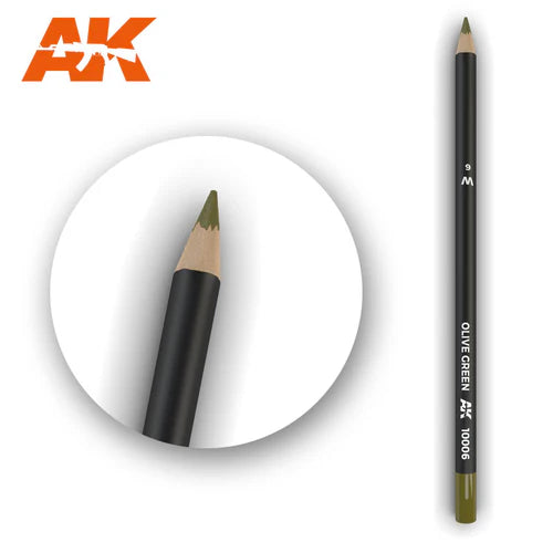 Weathering Pencil: Olive Green W6 AK 10006