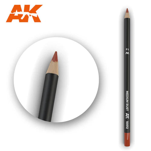 Weathering Pencil: Medium Rust W12 AK 10012