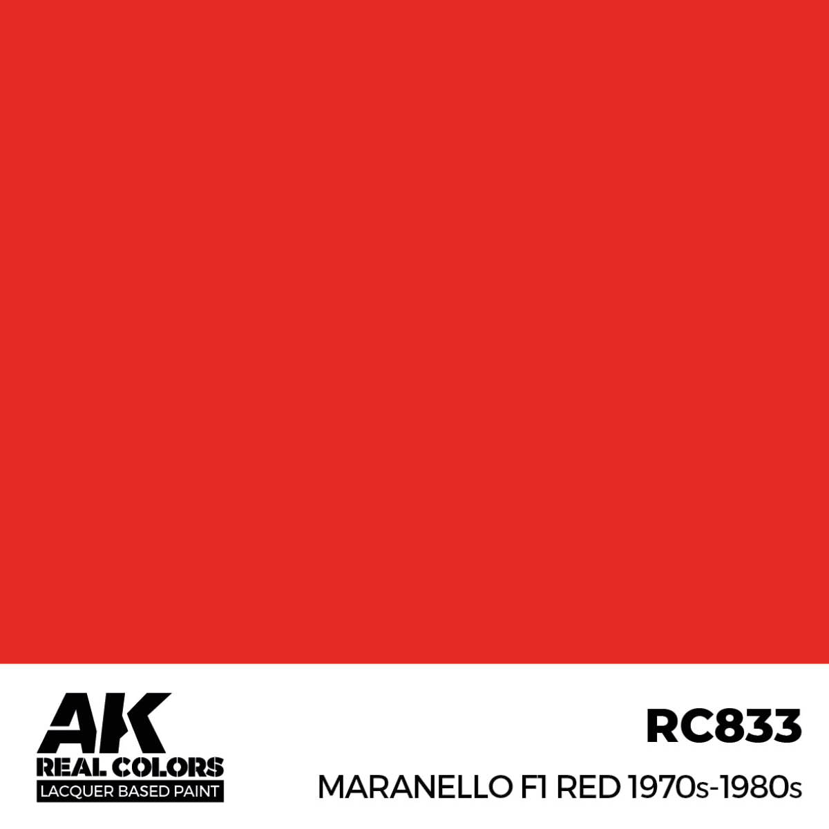 AK RC833 Maranello F1 Red