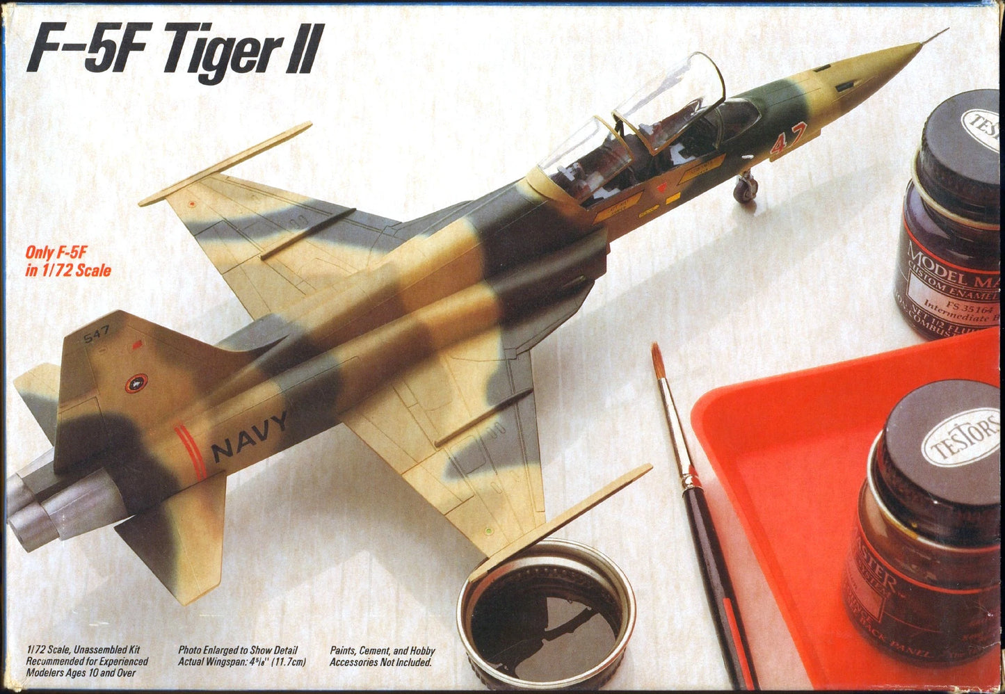 Testors F-5F Tiger II 1:72