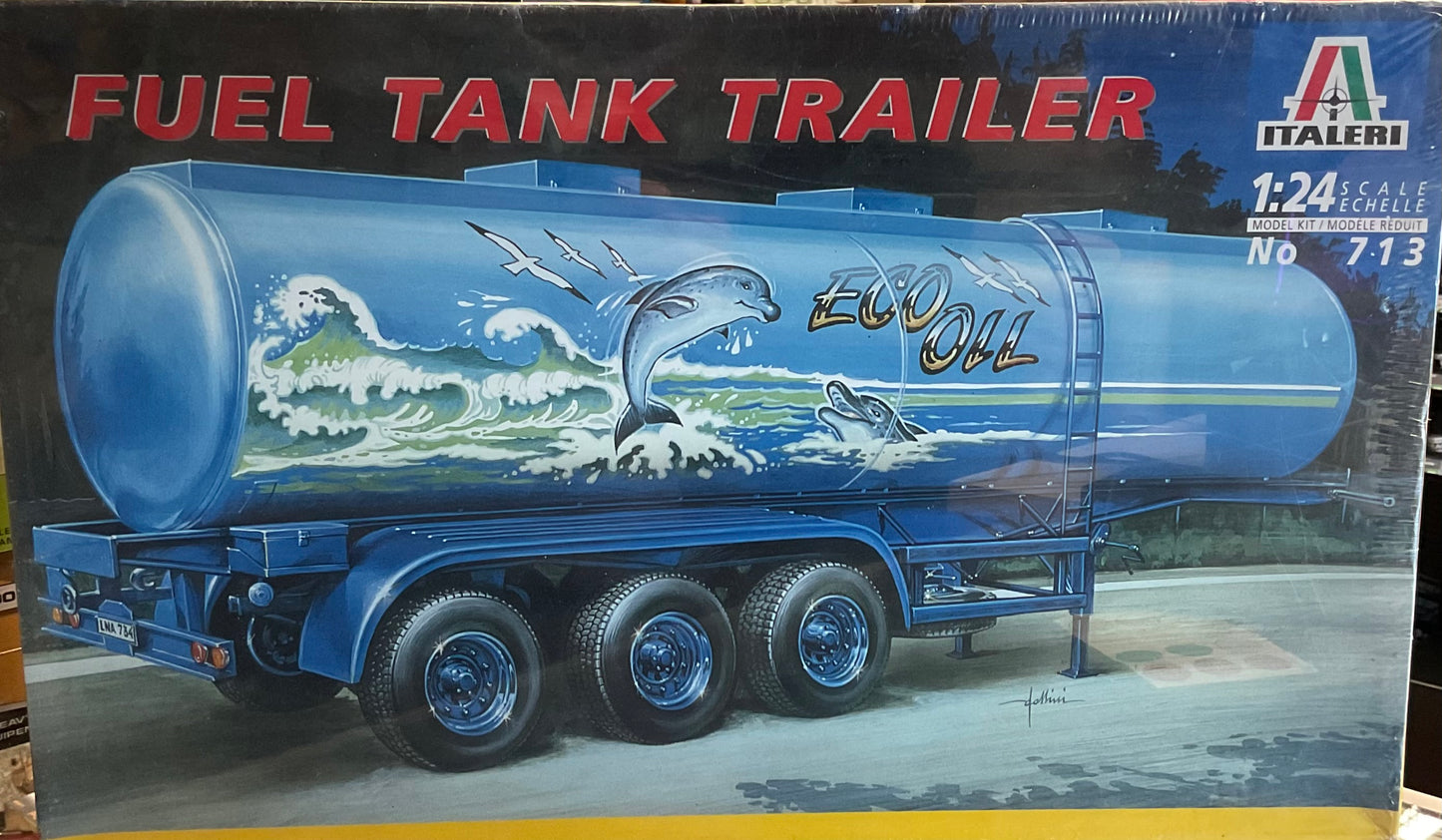 Fuel Tank Trailer Italeri 1:24