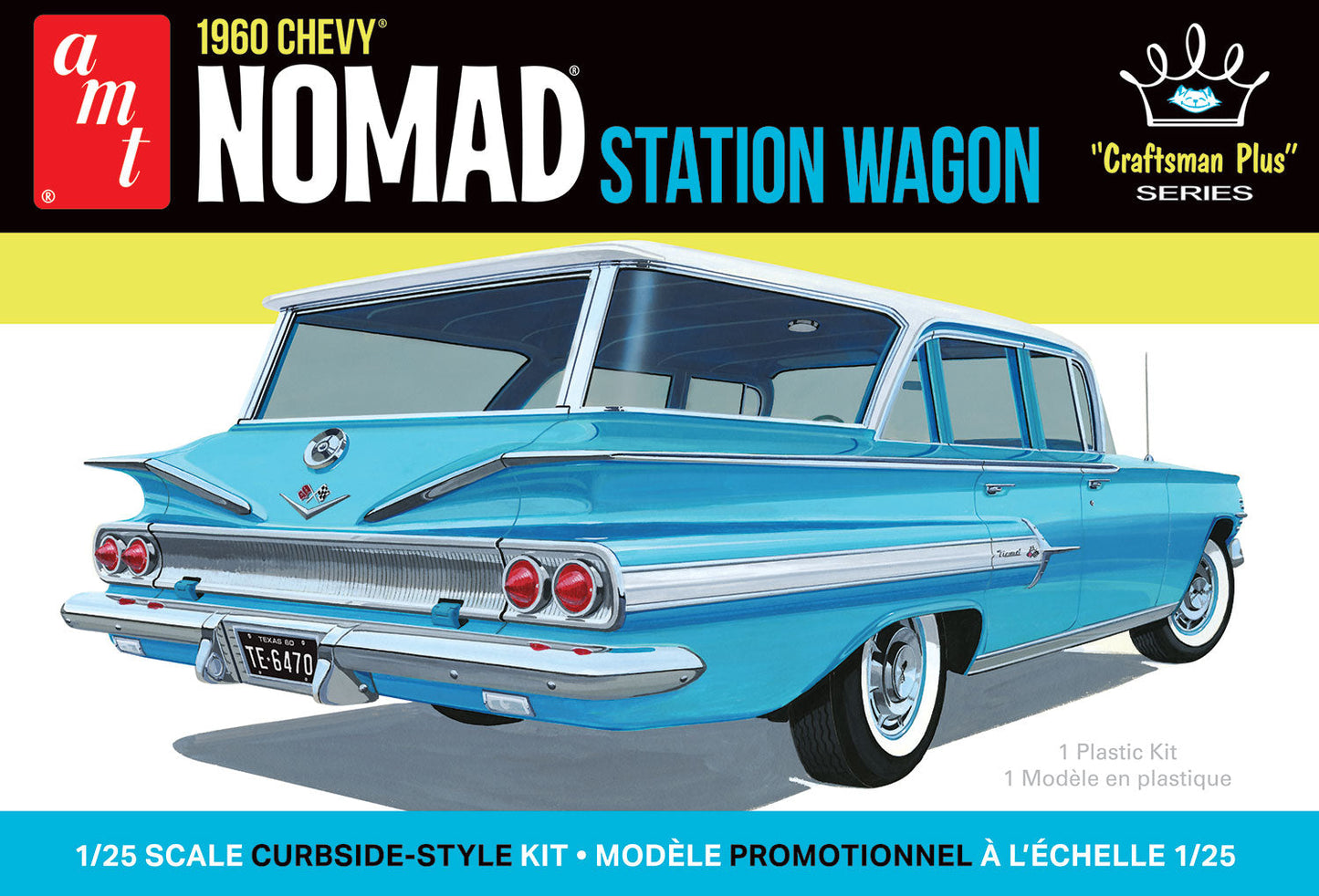 1960 Chevy Nomad Station Wagon AMT 1:25