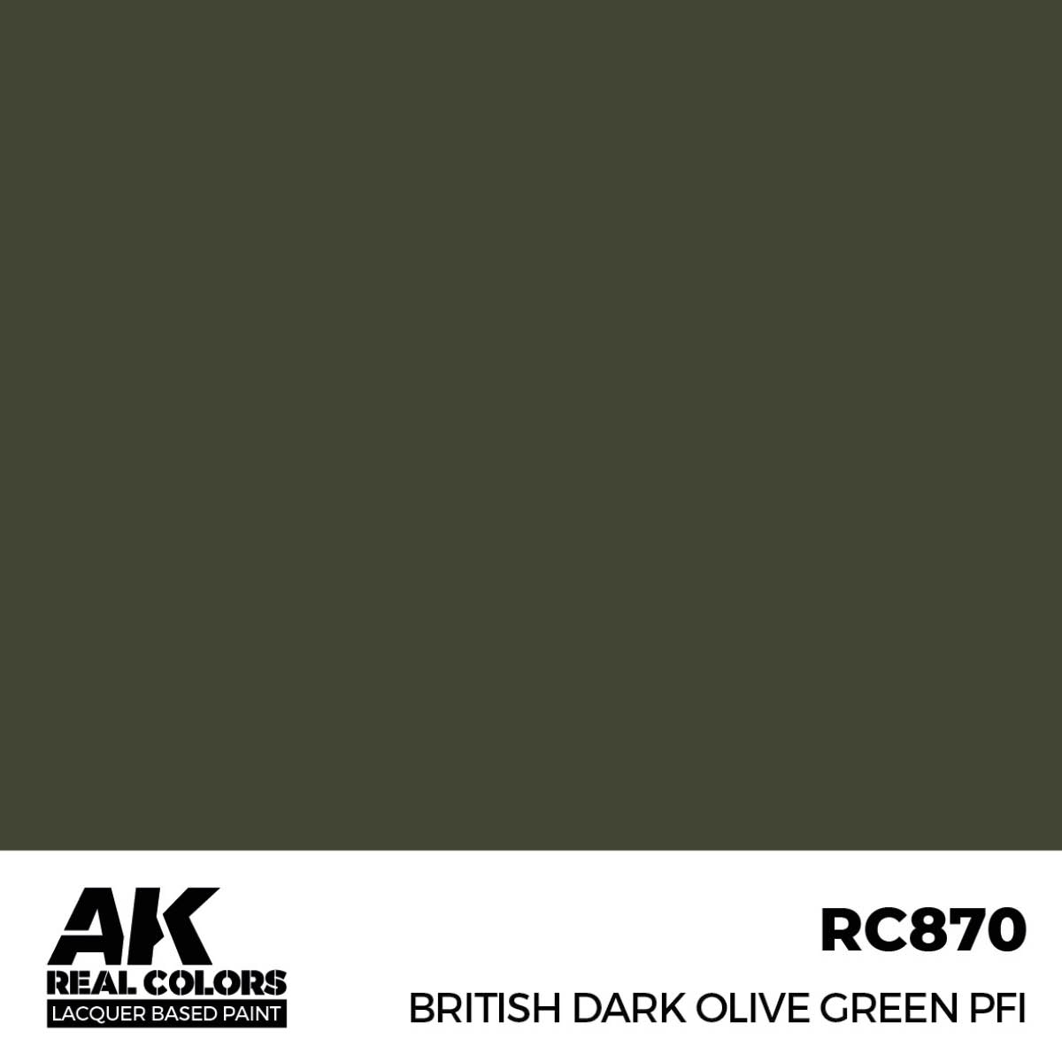 AK RC870 British Dark Olive Green