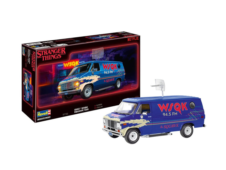 Stranger Things 77 GMC The Squawk Van Revell 1:25