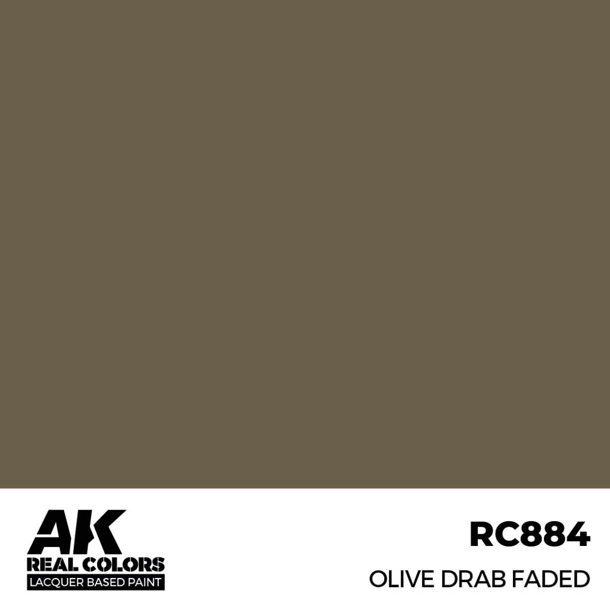 AK RC884 Olive Drab Faded