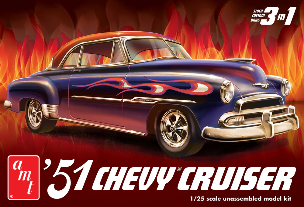 ‘51 Chevy Cruiser AMT 1:25