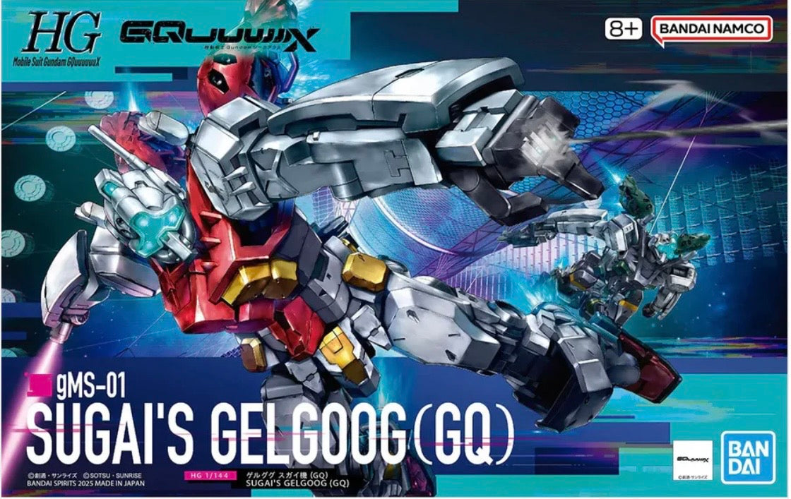 gMS-01 Sugai’s Gelgoog (GQ) Bandai 1:144