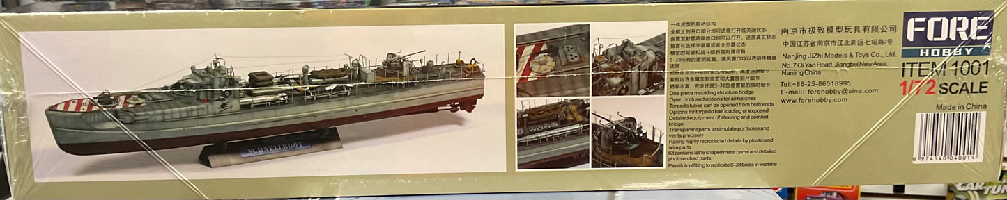 Schnellboot S-38/1942 FORE 1:72