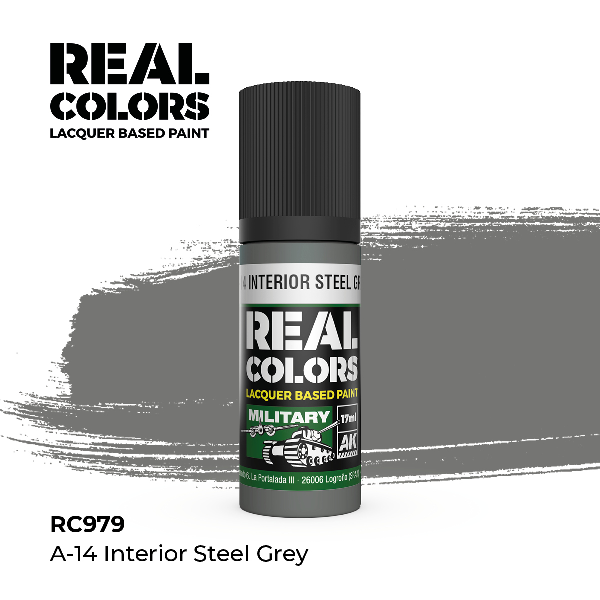 AK RC979 A14 Interior Steel Grey