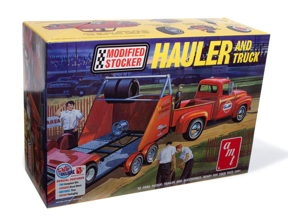 Modified Stocker Hauler and Truck AMT 1:25