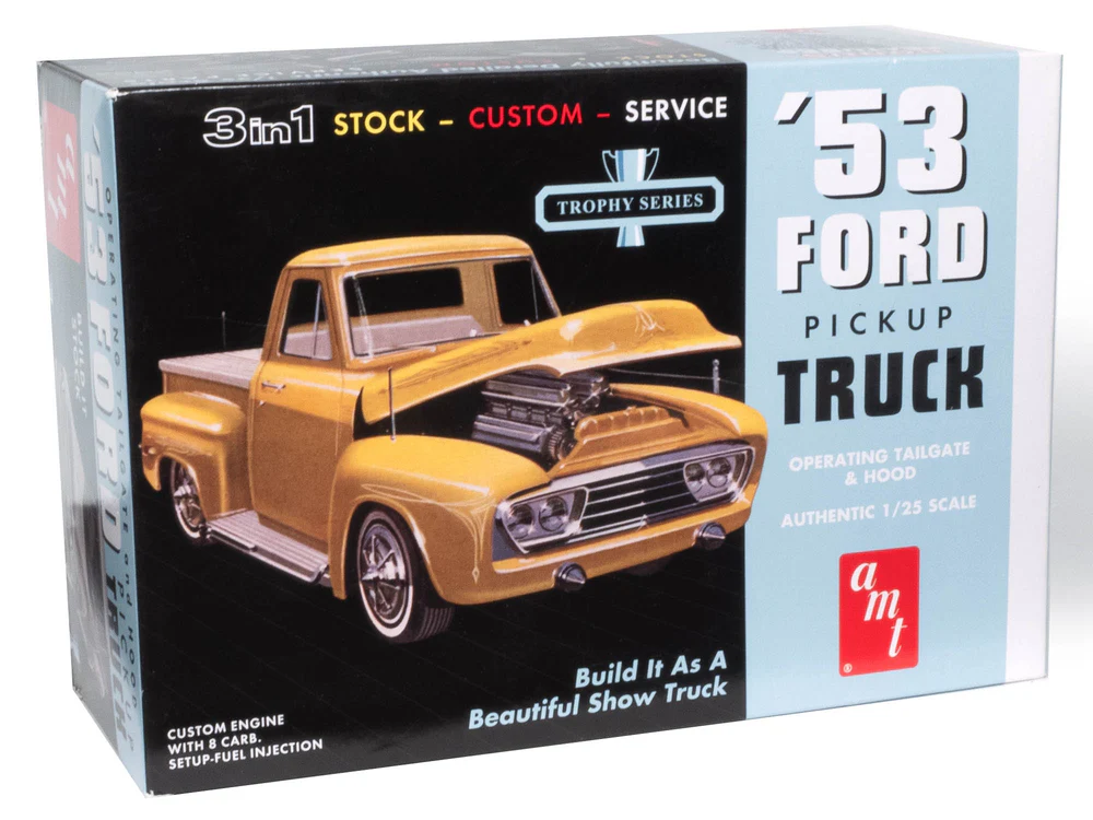 ‘53 Ford Pickup Truck AMT 1:25
