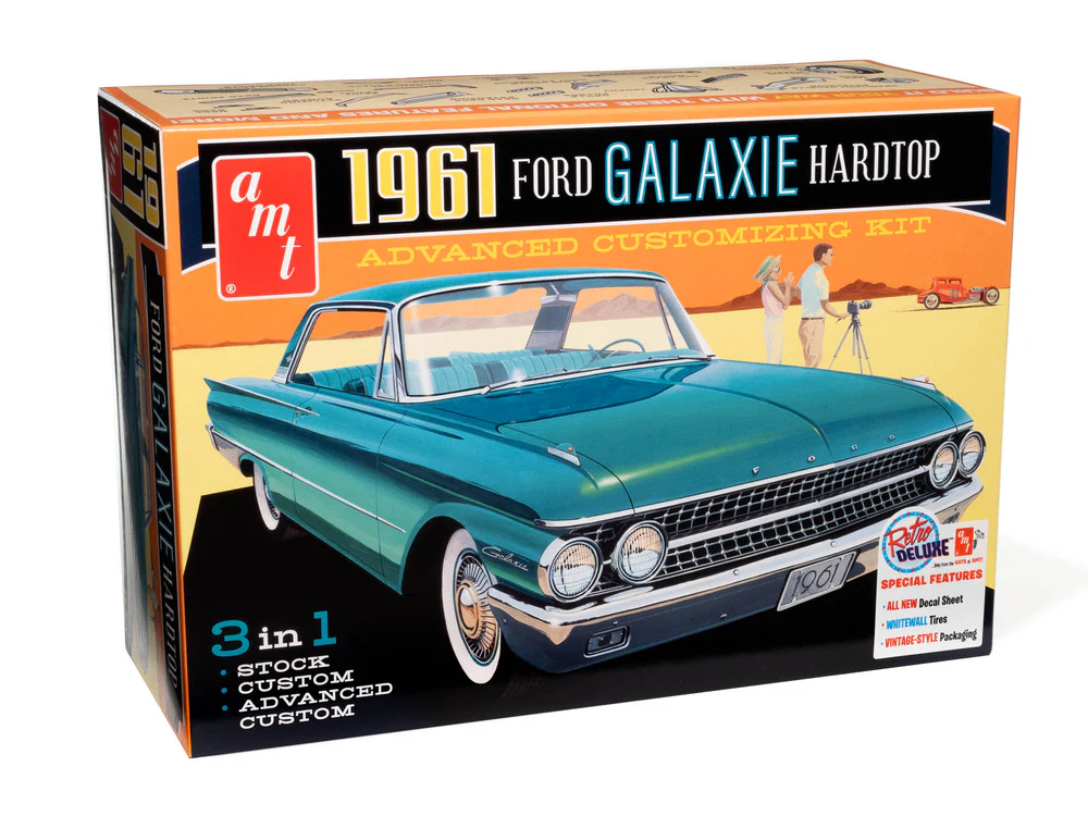 1961 Galaxie Hardtop AMT 1:25