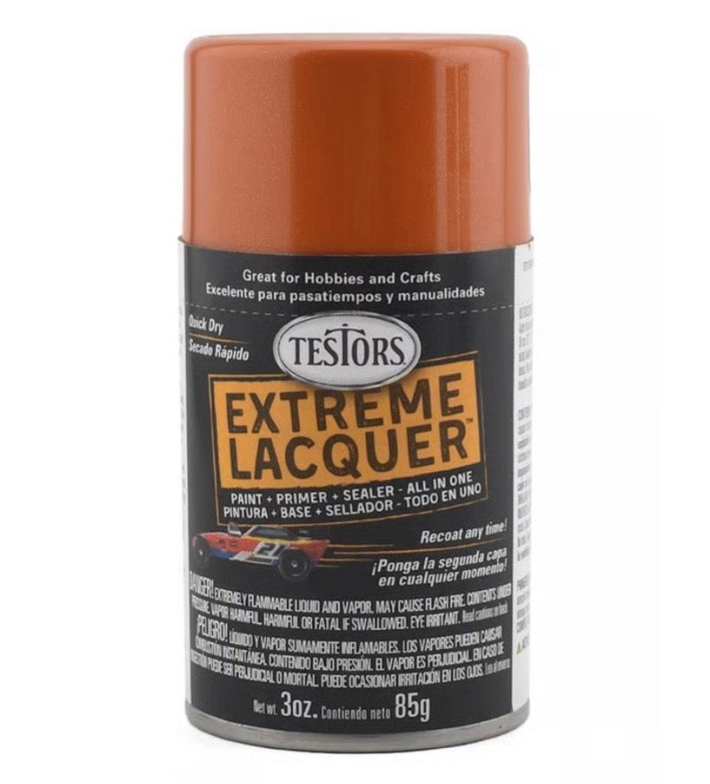 Fiery Orange Testors Spray 3 oz.