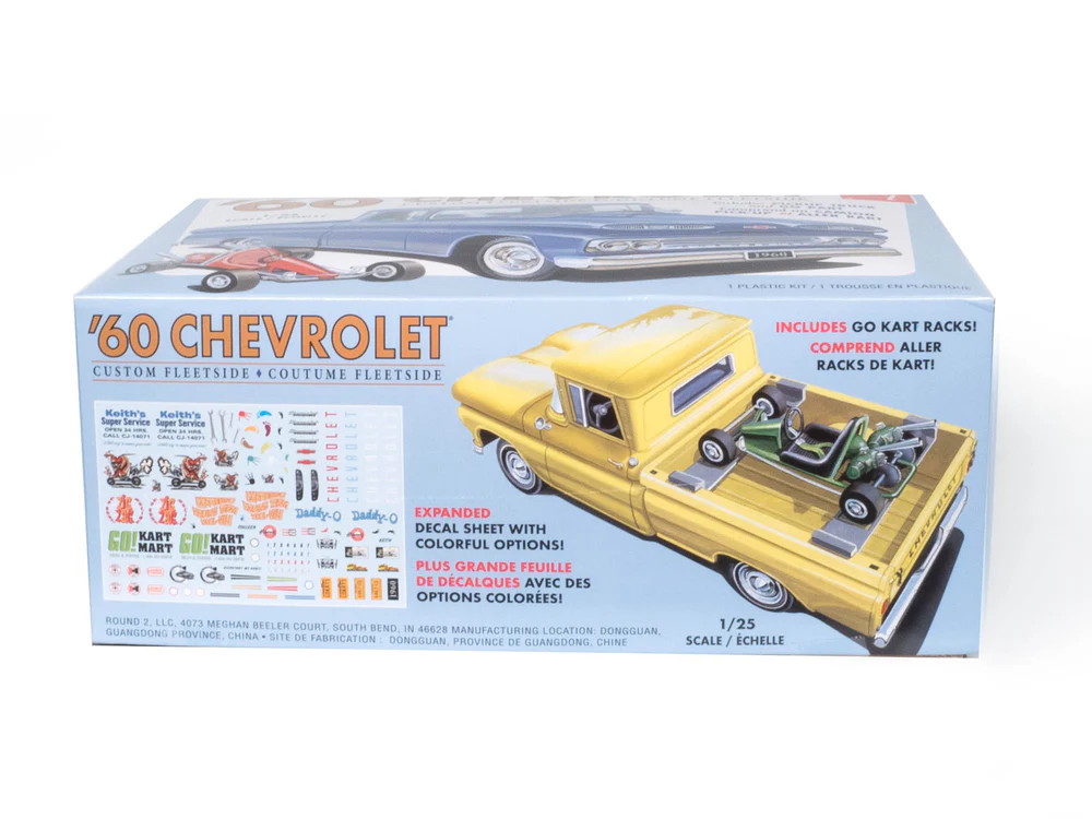 1960 Chevrolet Custom Fleetside AMT 1:25