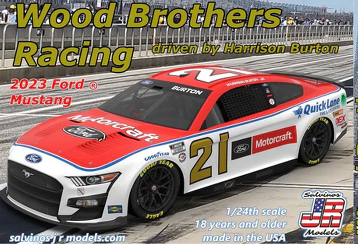 Wood Brothers Racing 2023 Mustang SalvinoJr 1:24