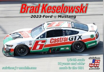 Brad Keselowski 2023 Mustang SalvinoJr 1:24