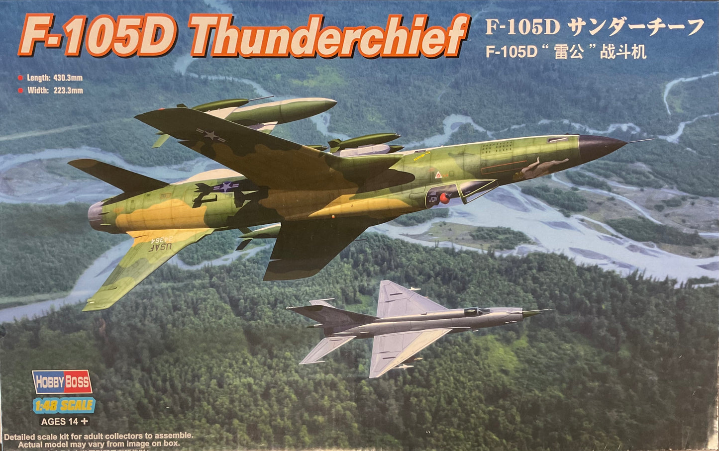 F-105D Thunderchief HobbyBoss 1:48