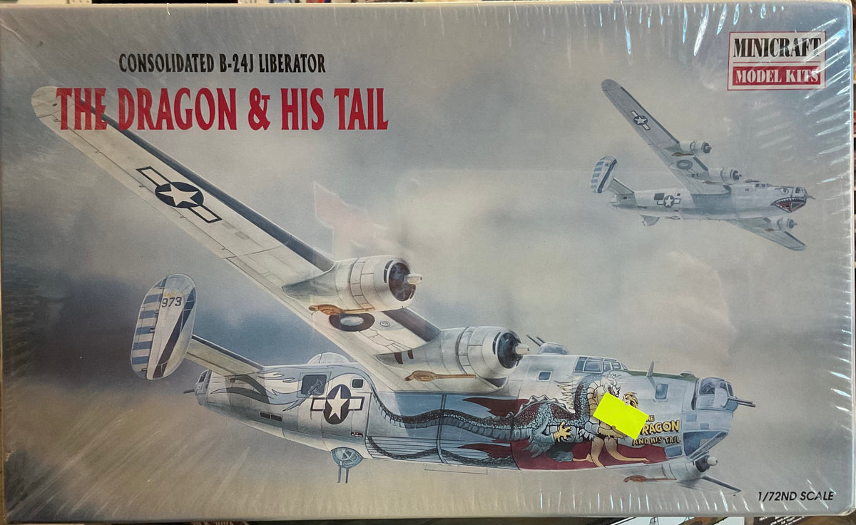 B-24JLiberator “The Dragon & His Tail” Minicraft 1:72