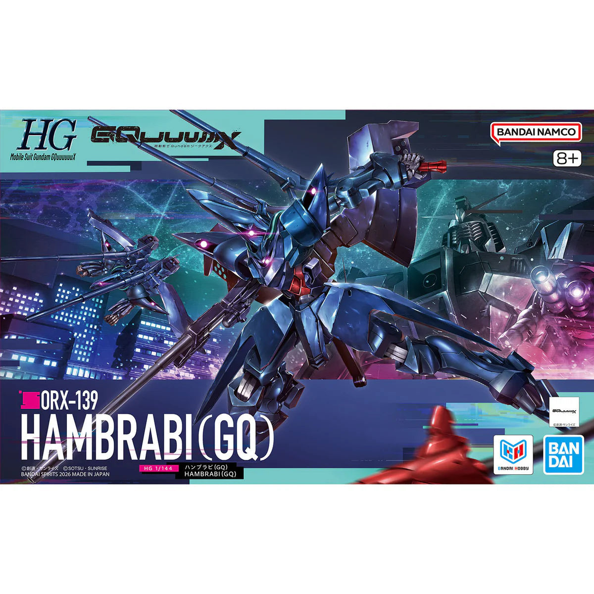 HGGQ #15 Hambrabi (GQ) 1/144 Model Kit