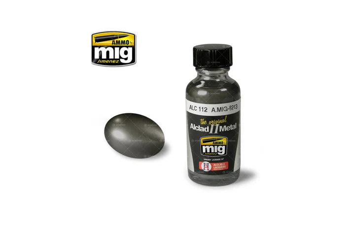 Ammo Mig Steel Alclad Metallic Paint ALC112