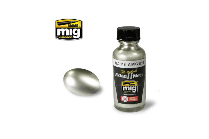 Ammo Mig Gold Titanium Alclad Metallic Paint ALC118