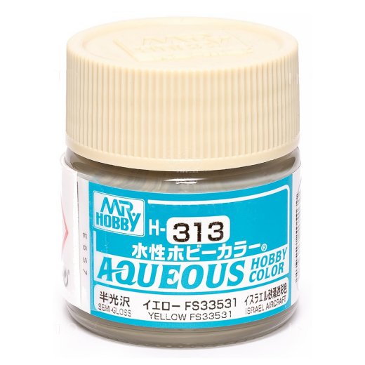 Mr Hobby - Gunze Aqueous Hobby Colors (10 ml) Yellow FS33531 H313