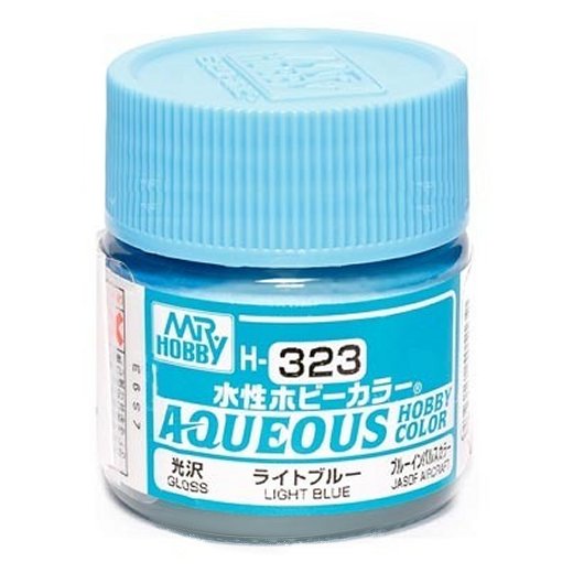 Mr Hobby - Gunze Aqueous Hobby Colors (10 ml) Light Blue H323