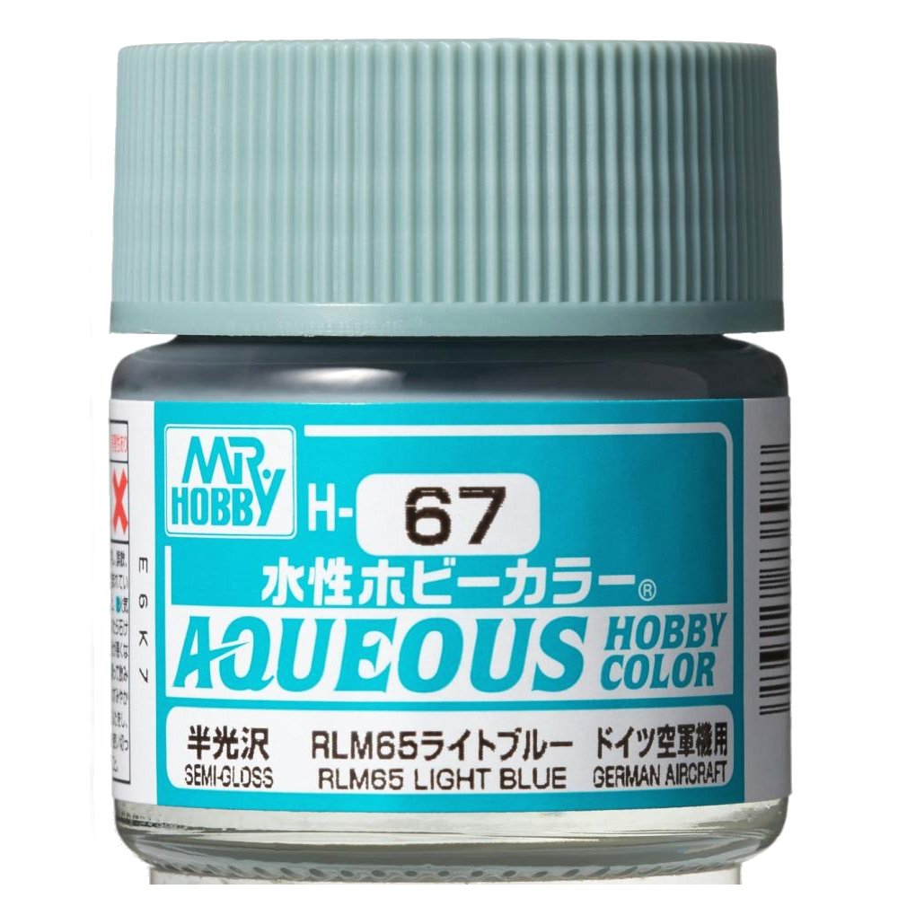 Mr Hobby - Gunze Aqueous Hobby Colors (10 ml) RLM65 Light Blue H67