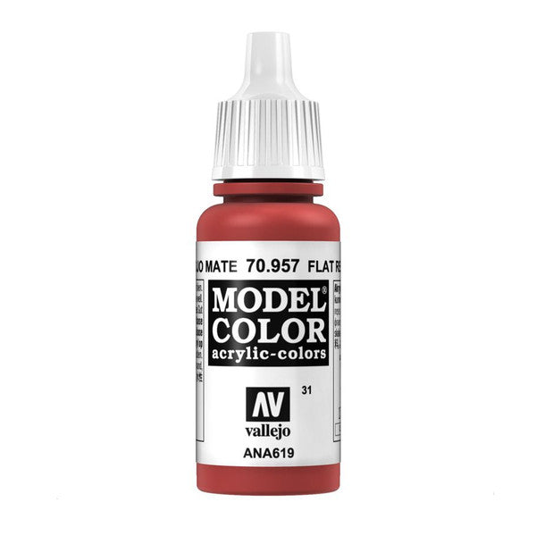 Model Color: Matt: Flat Red 70.957
