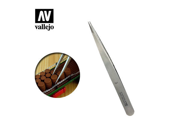 #3 Stainless Steel Fine Tweezers