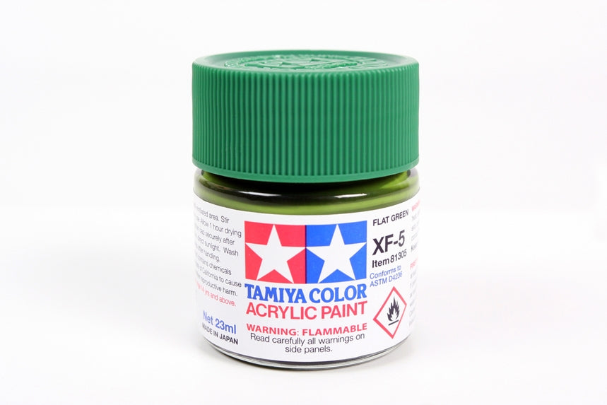 Acrylic Xf-5 Flat Green 23ml
