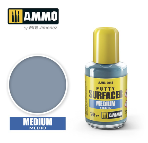 AMMO of Mig Jimenez AMIG-2048 Putty Surfacer - Medium