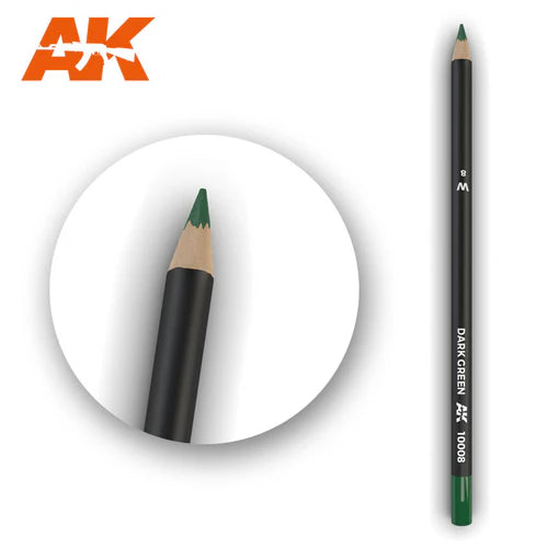 Weathering Pencil: Dark Green W8 AK 10008