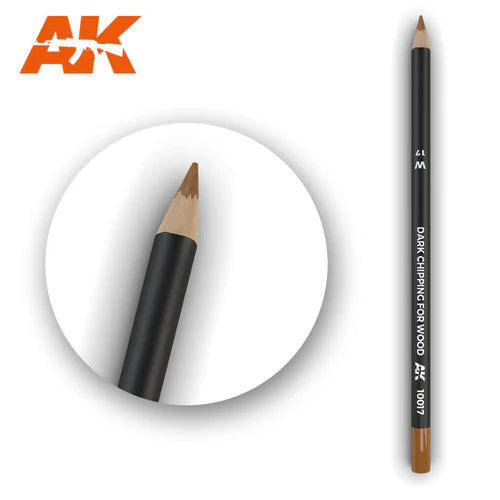 Weathering Pencil: Dark Chipping for Wood W17 AK 10017