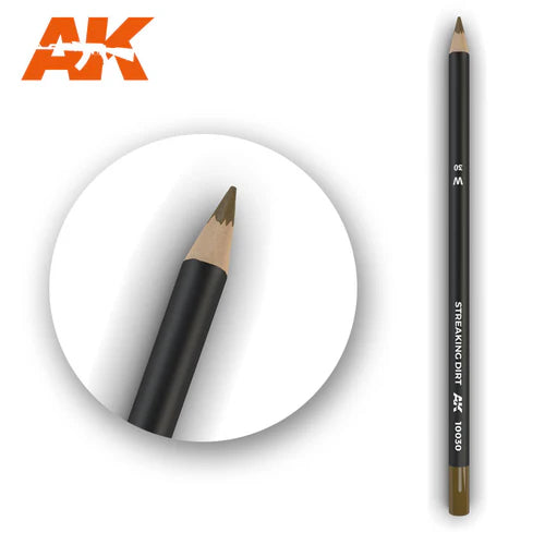 Weathering Pencil: Streaking Dirt W30 AK 10030