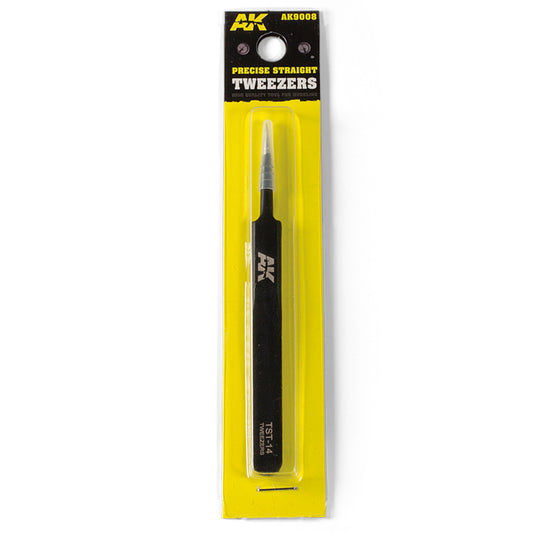 PRECISION STRAIGHT TWEEZERS AK9008