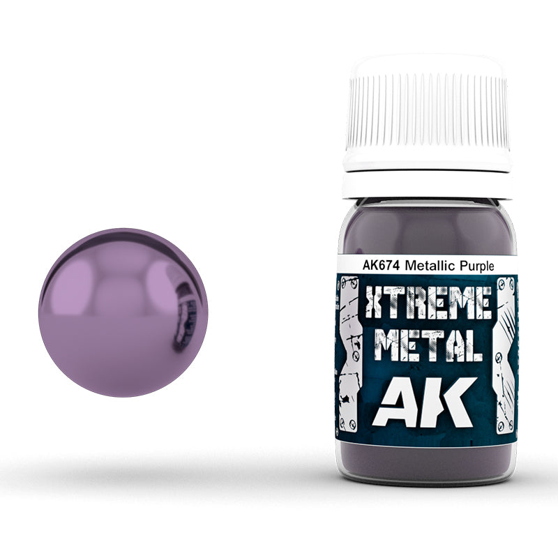 AK674 Xtreme Metal Metallic Purple