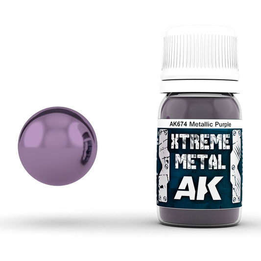 AK674 Xtreme Metal Metallic Purple