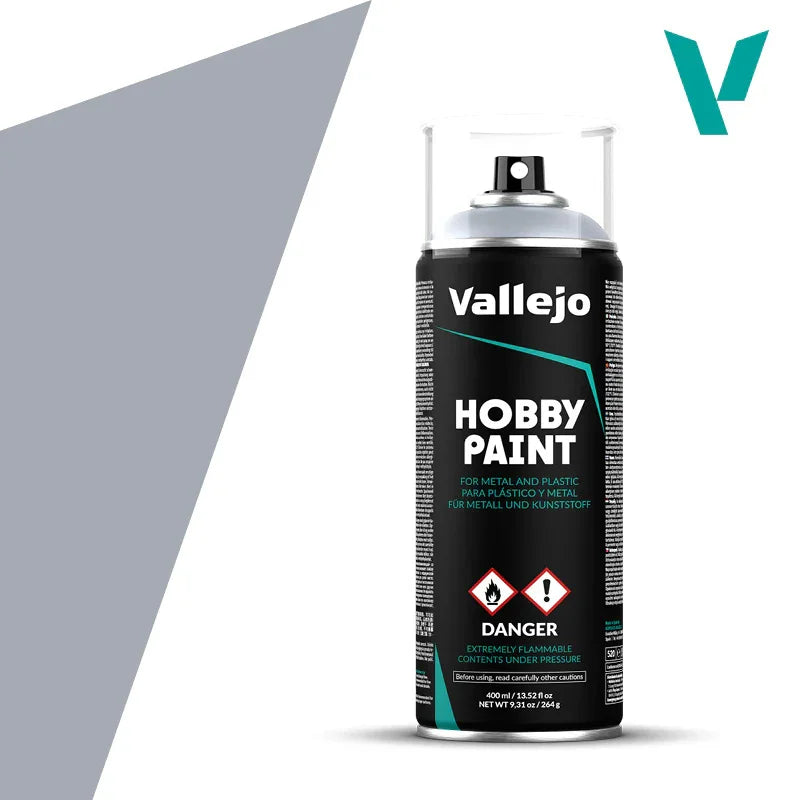 Vallejo Silver Spray 400ml 28021