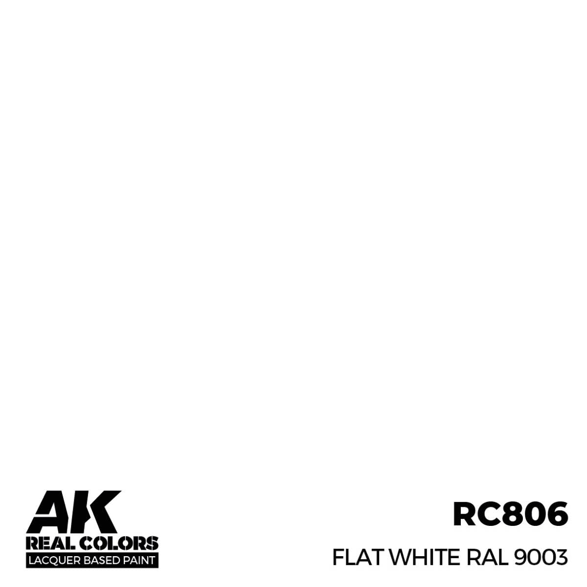 AK RC806 Flat White