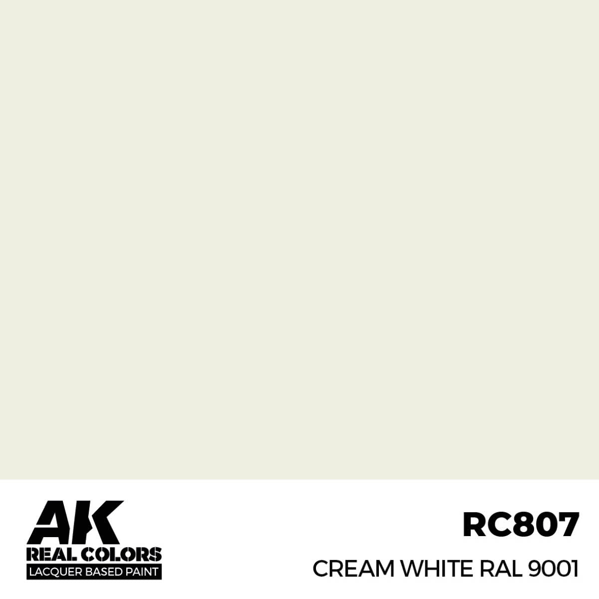 AK RC807 Cream White