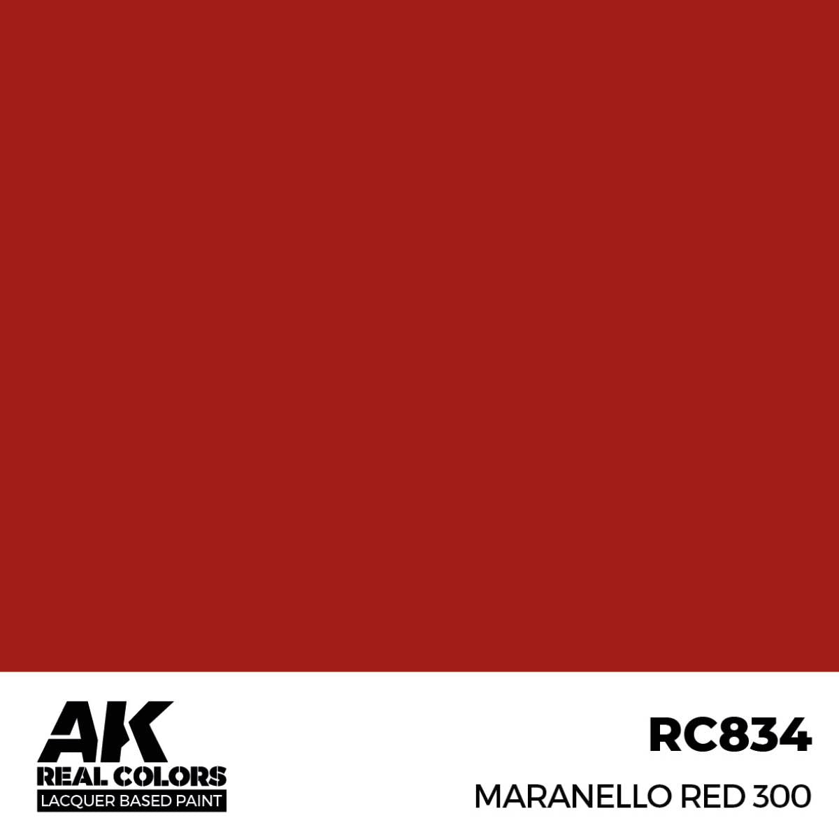 AK RC834 Maranello Red 300