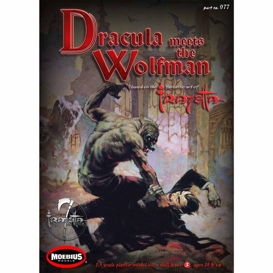 Dracula meets the Wolfman 1:8 Moebius