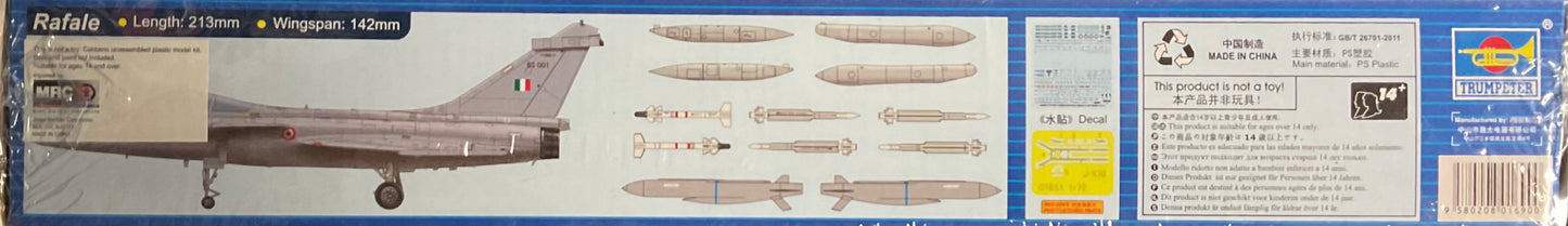PAF J-10CE Multi-Role Fighter & IAF Rafael 2 in 1 1:72