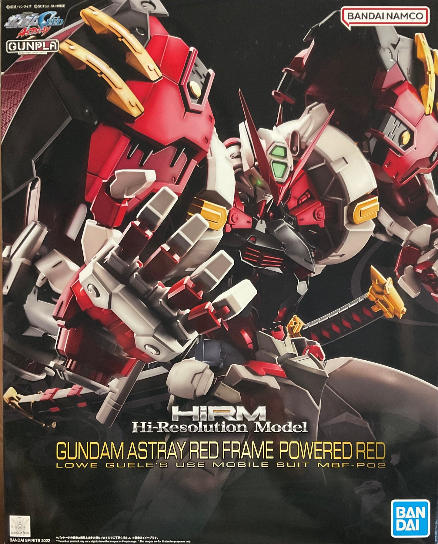 Gundam Astray Red Frame Powered Red Hi-Resolution Model