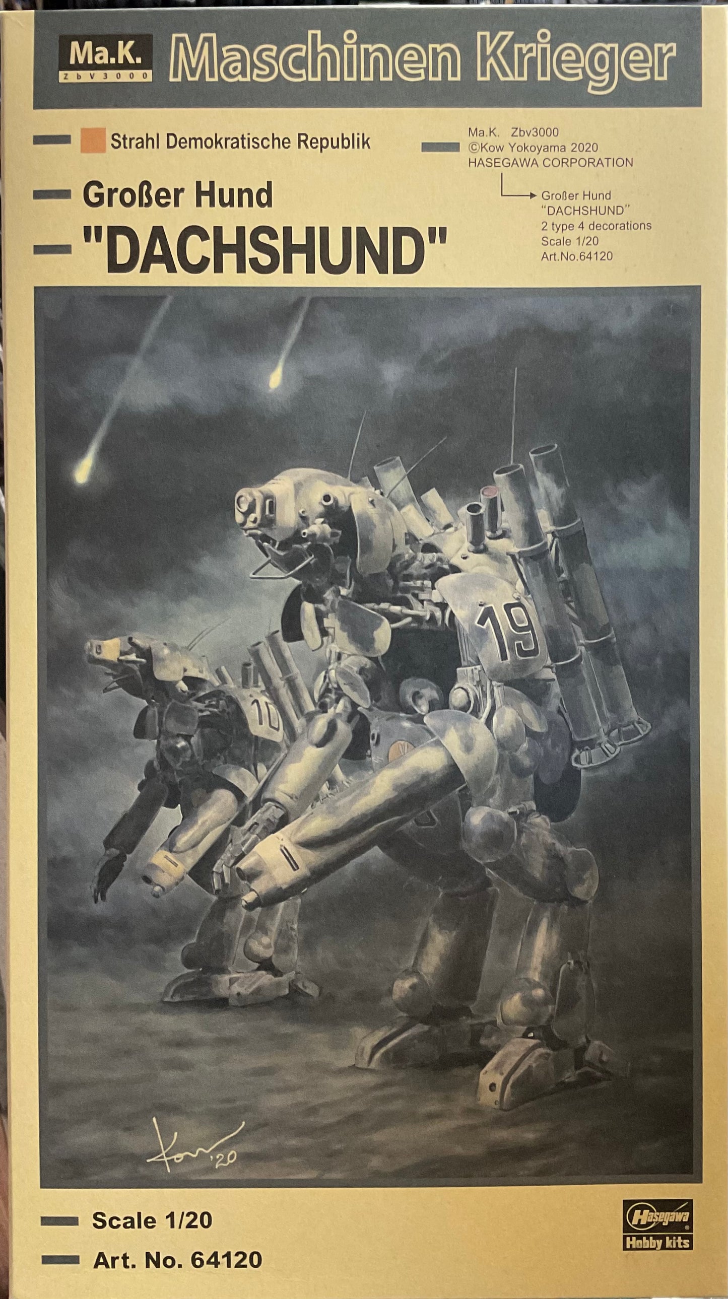 Dachshund Maschinen Krieger 1:20