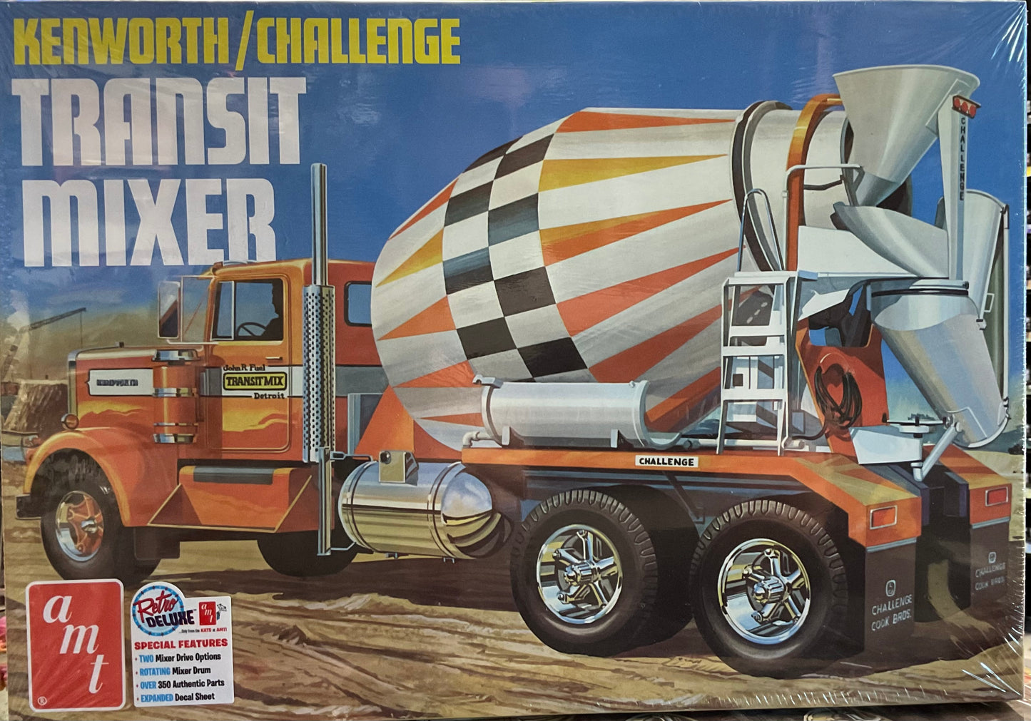 Kenworth/Challenge Transit Mixer AMT 1:25