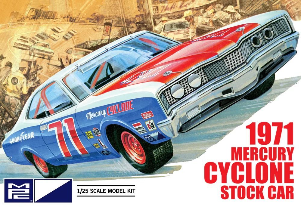 1971 Mercury Cyclone Stock Car PMC 1:25