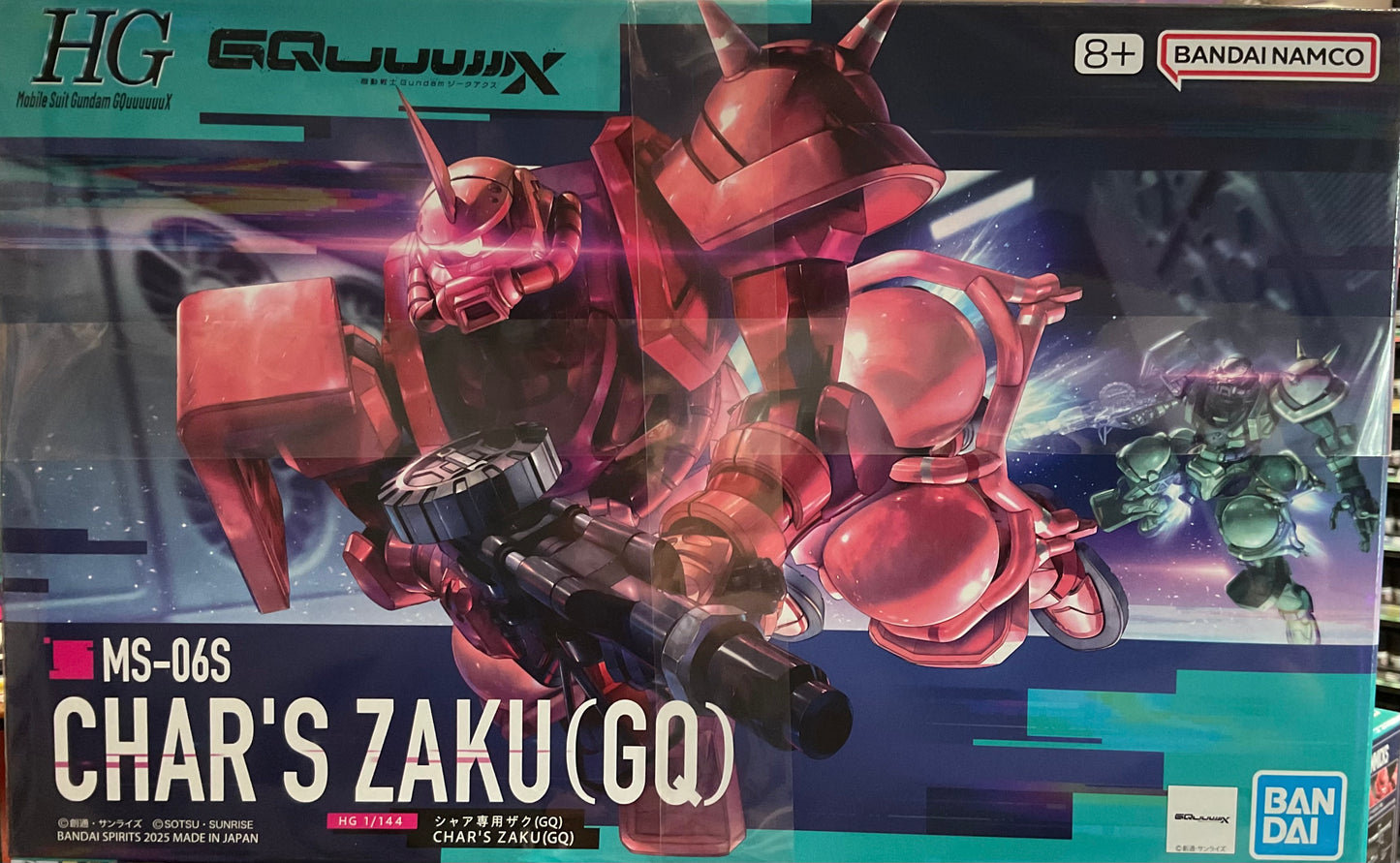 MS-06S Char’s Zaku (GQ) Bandai