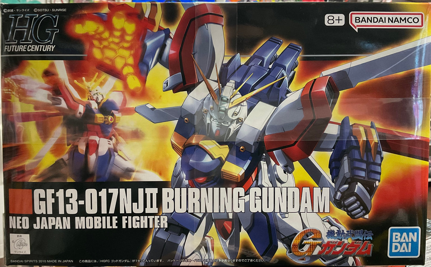 GF13-017NJII Burning Gundam Bandai 1:144
